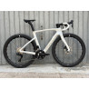 PINARELLO - BICI CTRA PINARELLO F3/F5 105 DI2 12V SONIQ 42 T. 51.5  WHITE SHINY RUEDAS ULTRAFAST